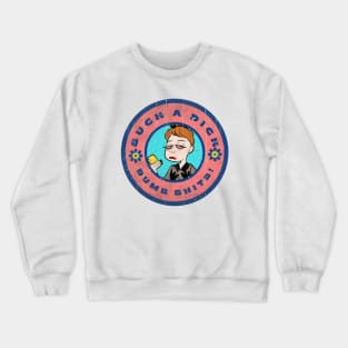 suckadick retro Crewneck Sweatshirt